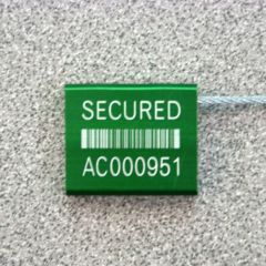 Cable Security Seal, Green