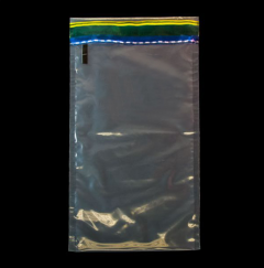 Tamper Evident Security Bags, Clear Poly, 6 x 12 in, Case of 500, SB-D21-500
