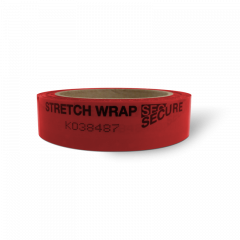 Roll of Stretch Wrap Secure Tamper Evident Tape