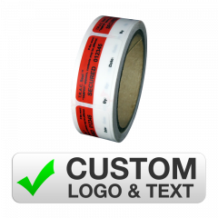 Custom Imprinted Security Label