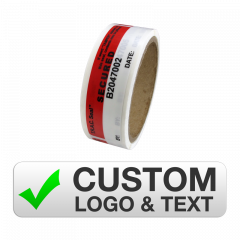 Custom Imprinted Security Label
