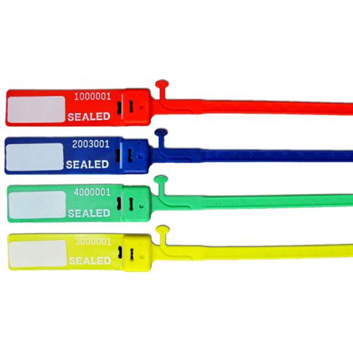 Adjustable Length Seals 15 Green Plastic 50 PK 